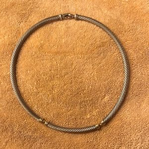 David Yurman choker.